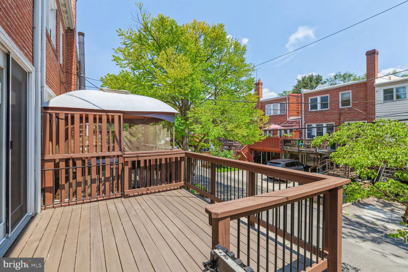 2433 39th Place Northwest Washington, DC 20007 - Photo 11 of 29 Greet Neighbors and Easily Access Parking Below
