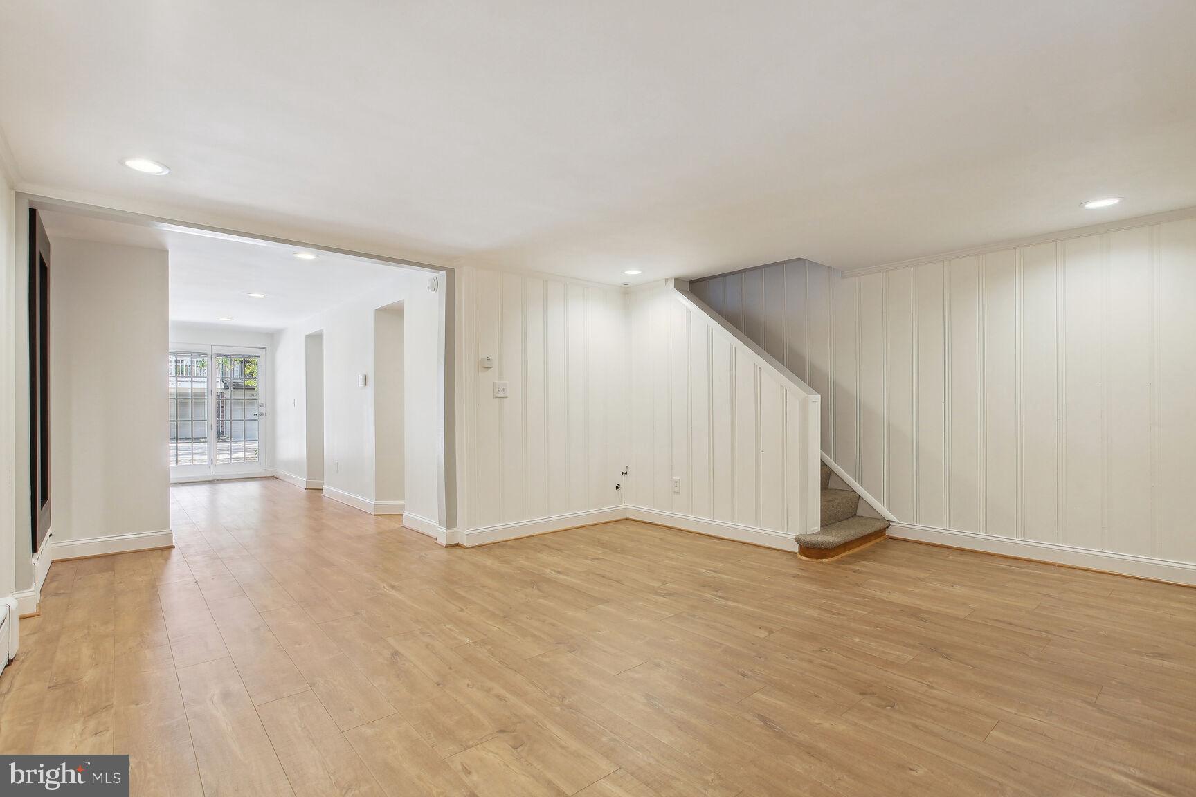 2433 39th Place Northwest Washington, DC 20007 - Photo 22 of 29 Fully Finished Walkout Lower Level