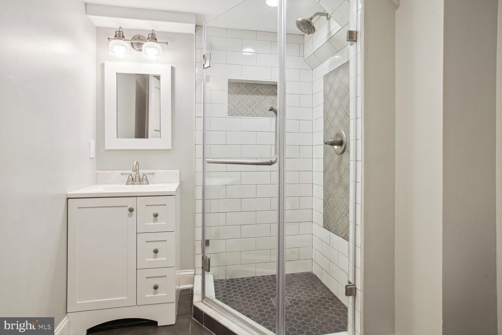 2433 39th Place Northwest Washington, DC 20007 - Photo 24 of 29 Third Full Bathroom Stuns