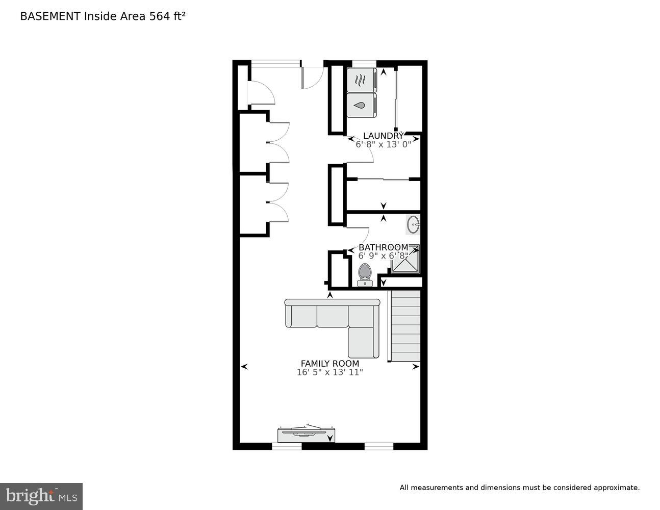 2433 39th Place Northwest Washington, DC 20007 - Photo 29 of 29 Lower Level