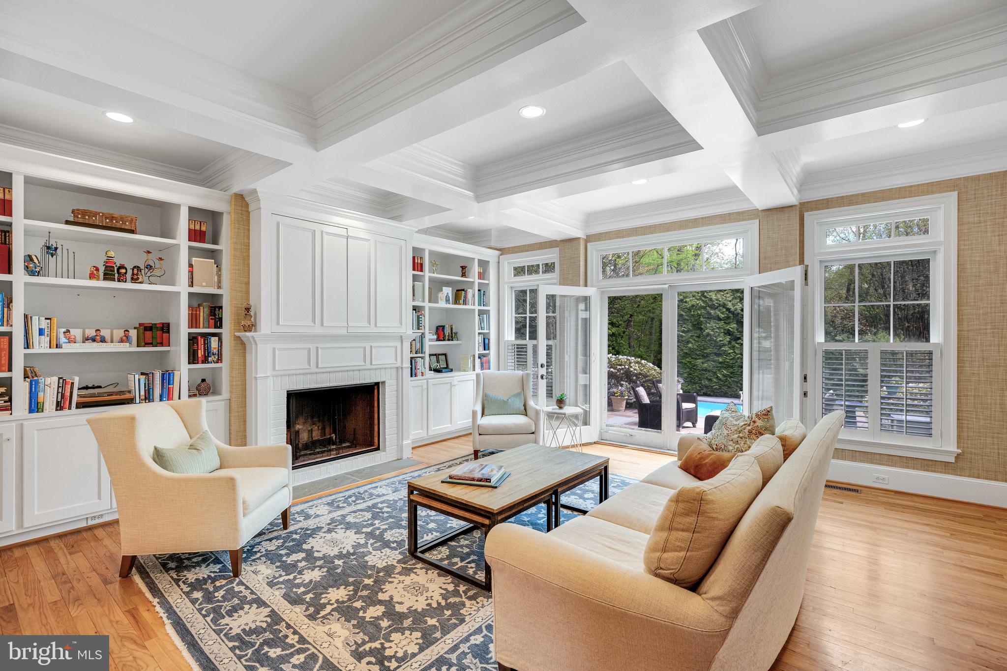 6525 Kenhill Road Bethesda, MD 20817 - Photo 11 of 45 Family room w access to expansive back patio