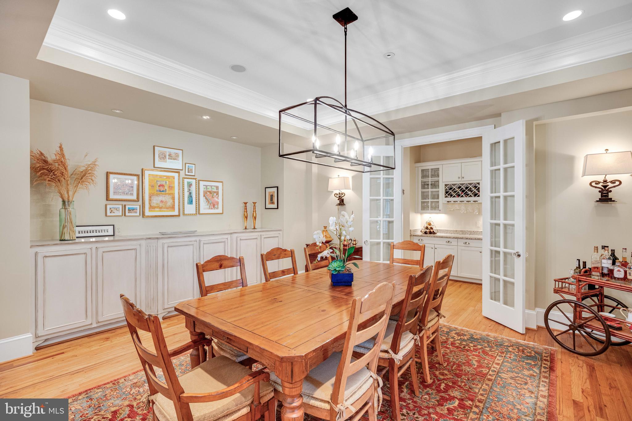 6525 Kenhill Road Bethesda, MD 20817 - Photo 8 of 45 Formal dining room w built-in buffet