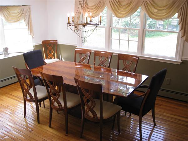 1 Ellen Road Marblehead, MA 01945 - Photo 14 of 30 a view of a dining room with furniture window and outside view