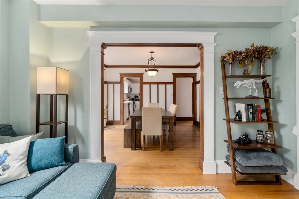 18 Park Road, Unit 1 Belmont, MA 02478 - Photo 11 of 36 a living room with furniture and a window