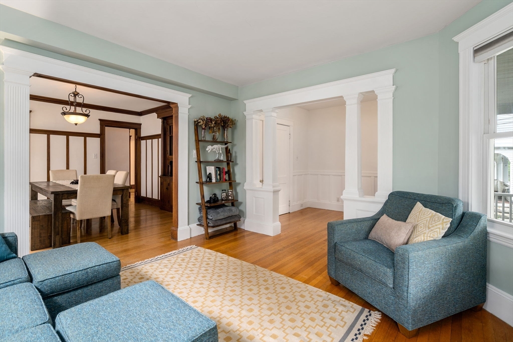 18 Park Road, Unit 1 Belmont, MA 02478 - Photo 10 of 36 a living room with furniture and a couch
