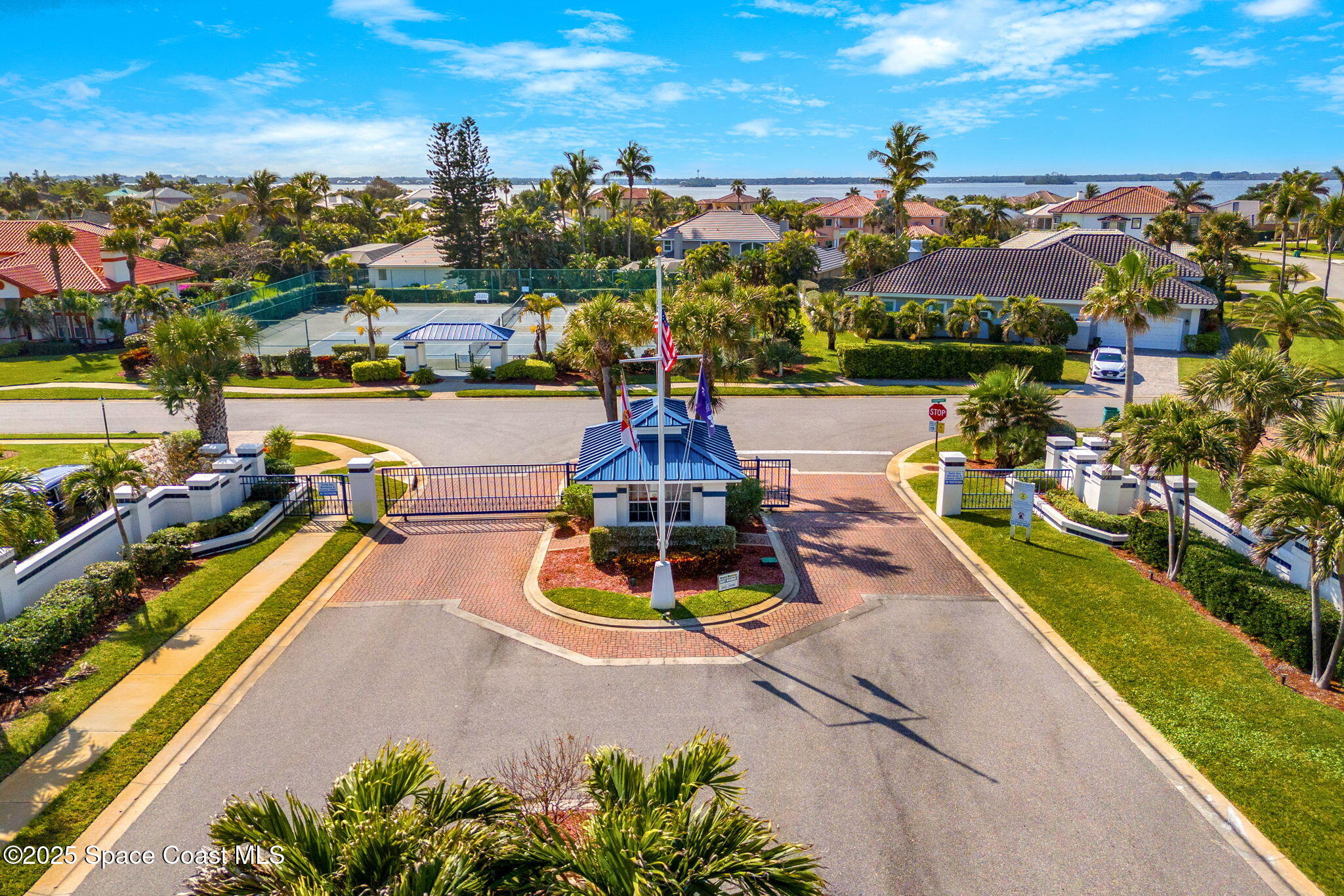 231 Loggerhead Drive Melbourne Beach, FL 32951 - Photo 38 of 47 a view of a lake with a city
