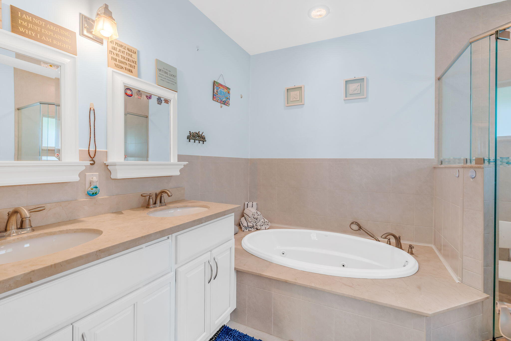 460 Lime Drive Key Largo, FL 33037 - Photo 7 of 49 a bathroom with a sink and a mirror