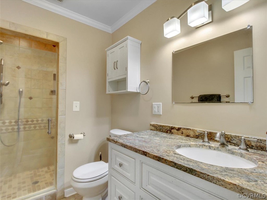 12113 Bundle Road Chesterfield, VA 23838 - Photo 18 of 25 Primary Bath. Heated Floors, granite vanity top, a