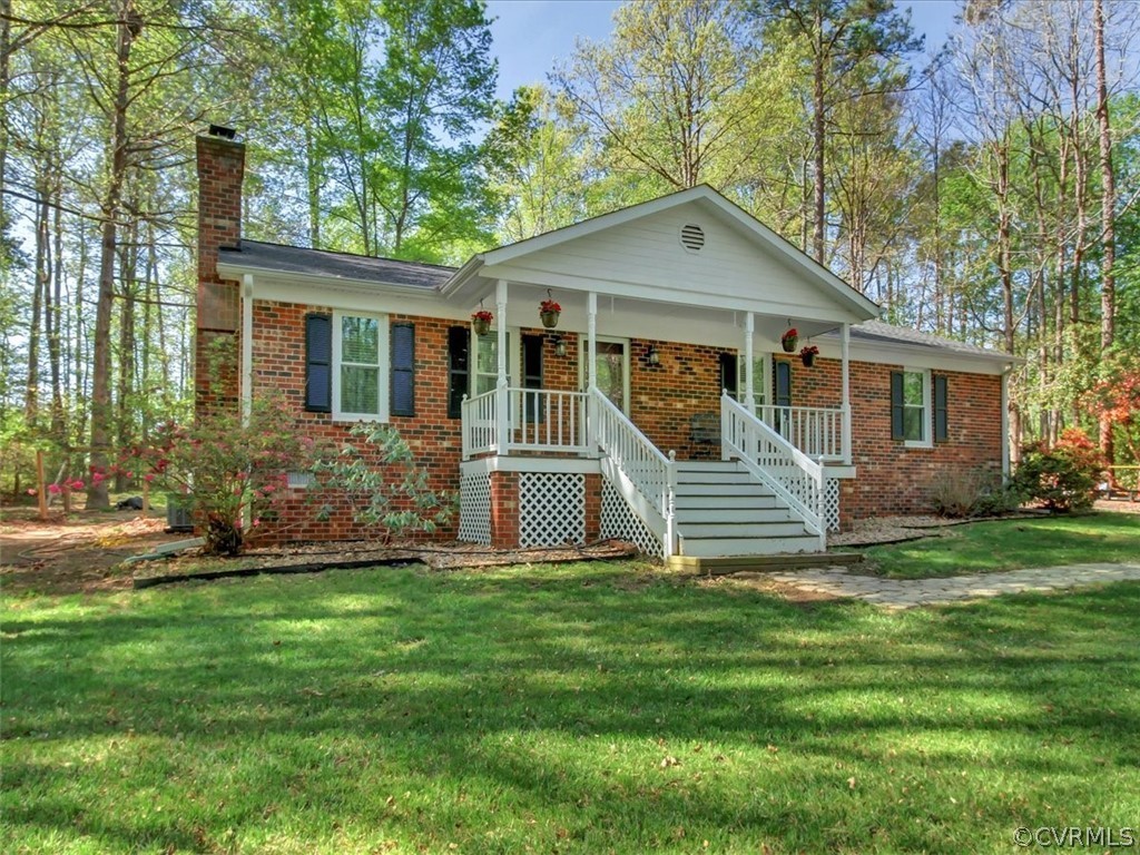 12113 Bundle Road Chesterfield, VA 23838 - Photo 2 of 25 All Brick Ranch - Private Setting