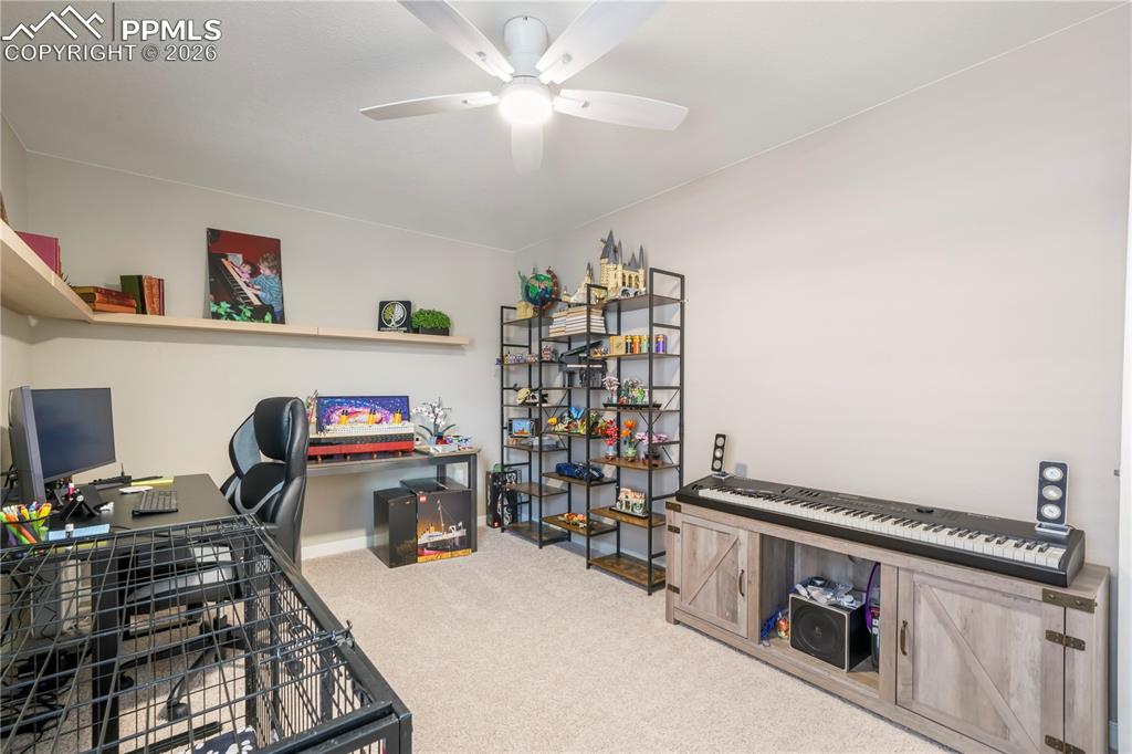 15882 Little Bluestem Road Monument, CO 80132 - Photo 27 of 50 Upstairs 2nd bedroom with walk in closet