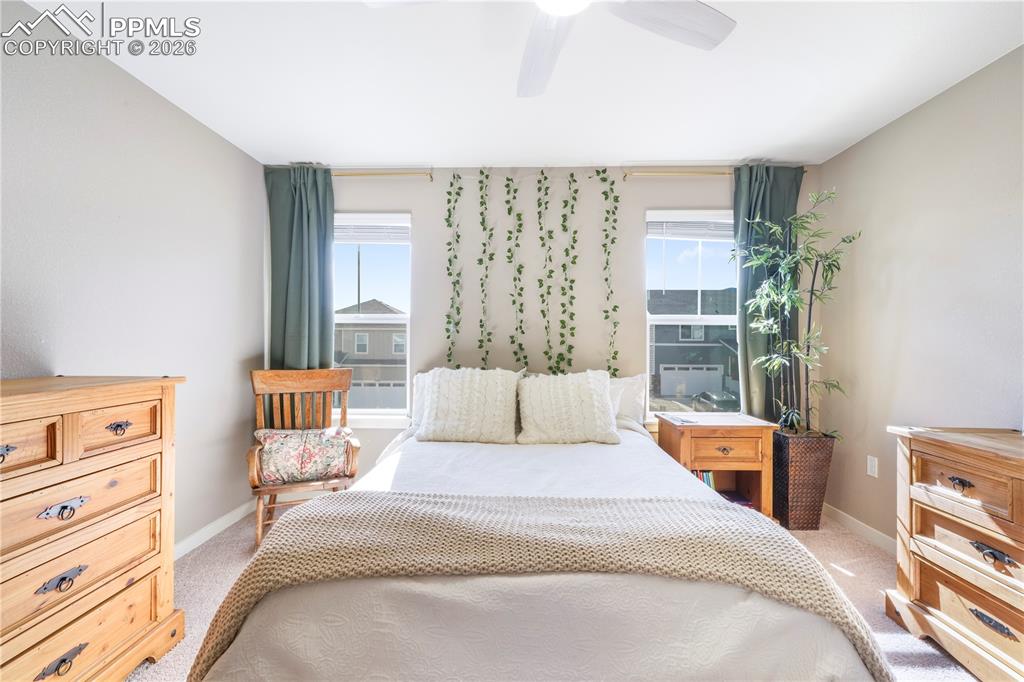 15882 Little Bluestem Road Monument, CO 80132 - Photo 30 of 50 Upstairs 3rd bedroom with large closet and views