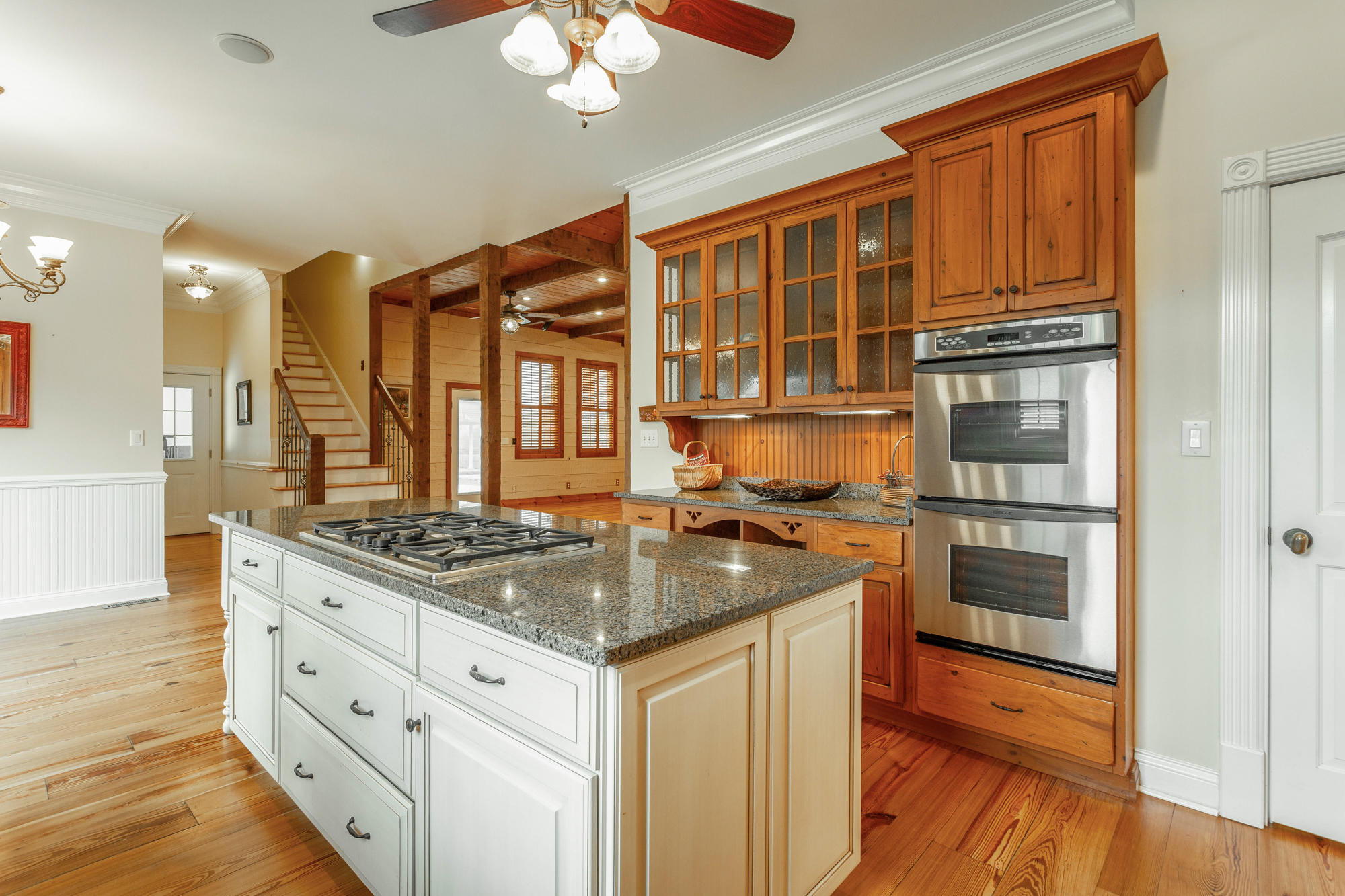 1223 Twin Cedars Road Chickamauga, GA 30707 - Photo 38 of 108 Kitchen with Double Wall Ovens