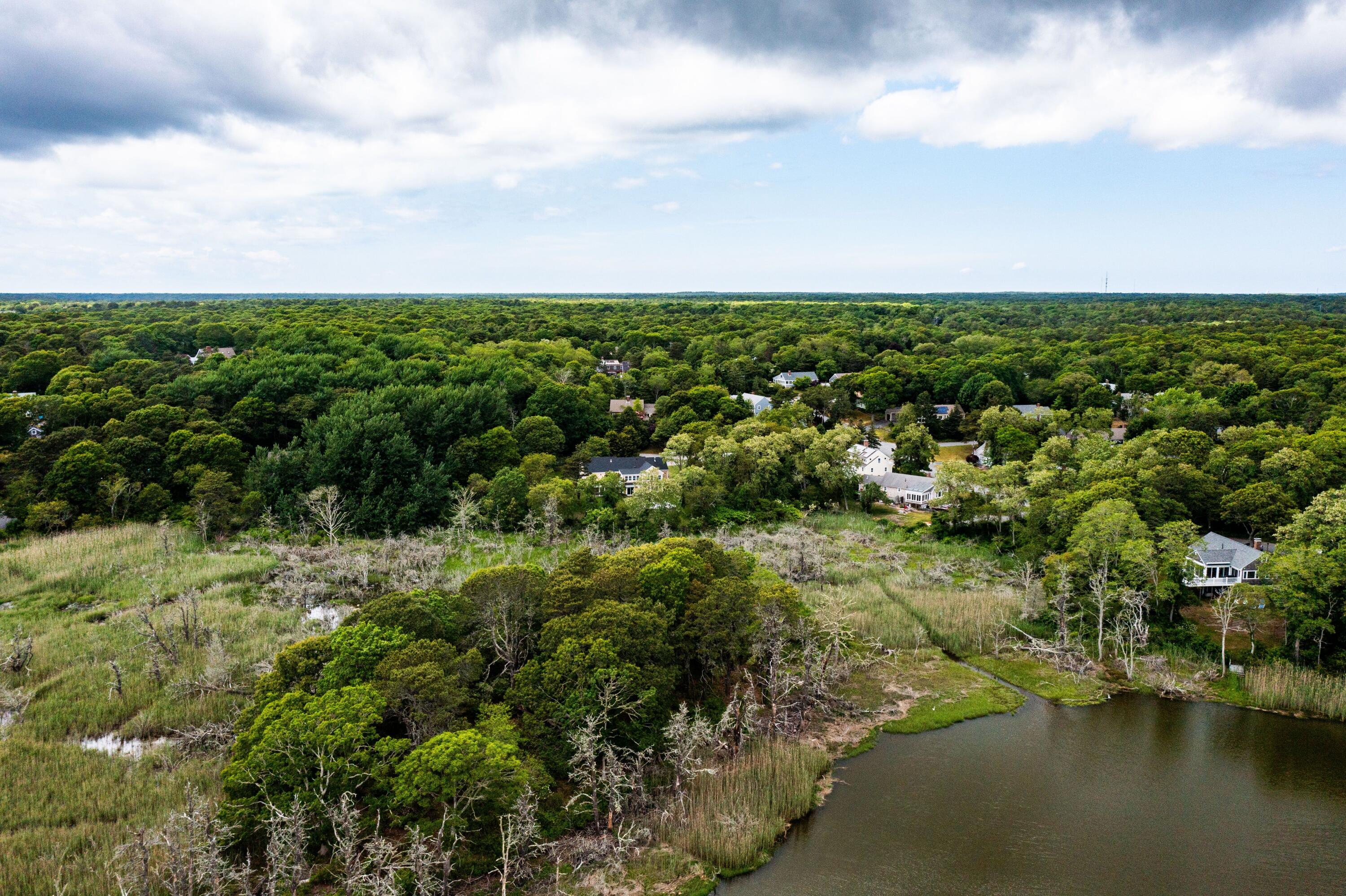 5 Locust Grove Road Harwich, MA 02645 - Photo 37 of 39 a view of a lake with green space