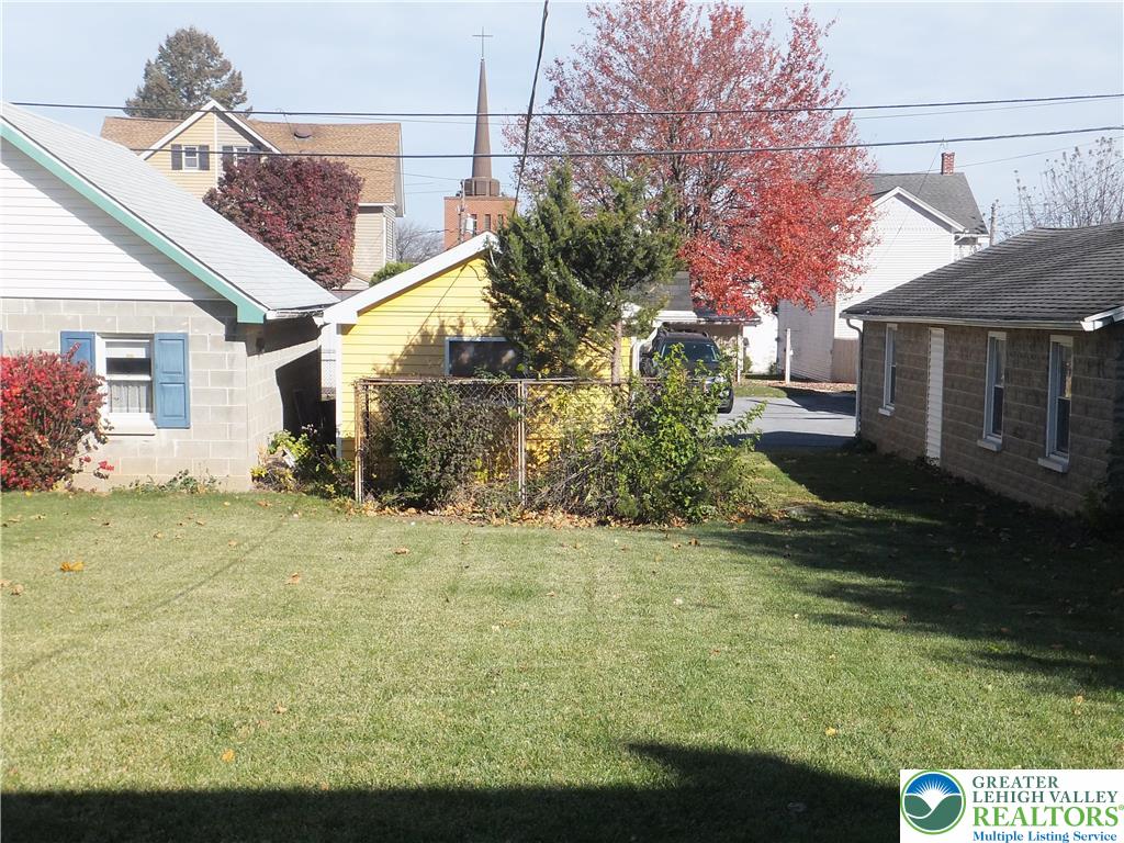 9 North 4th Street Coplay, PA 18037 - Photo 17 of 17 a view of a backyard of the house