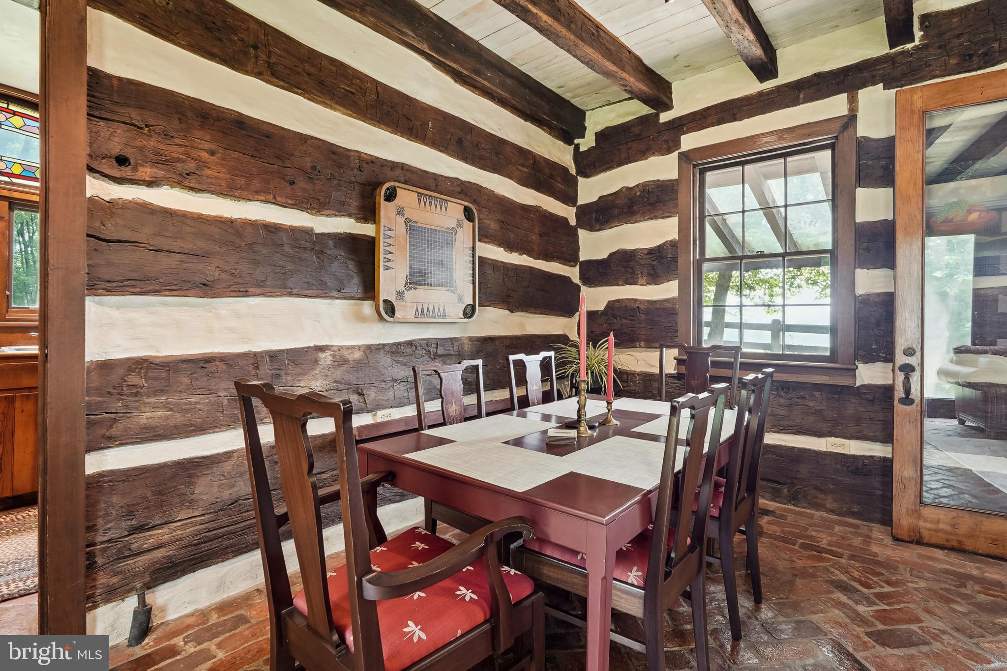 18285 Foundry Road Purcellville, VA 20132 - Photo 11 of 53 a view of a dining room with furniture and window