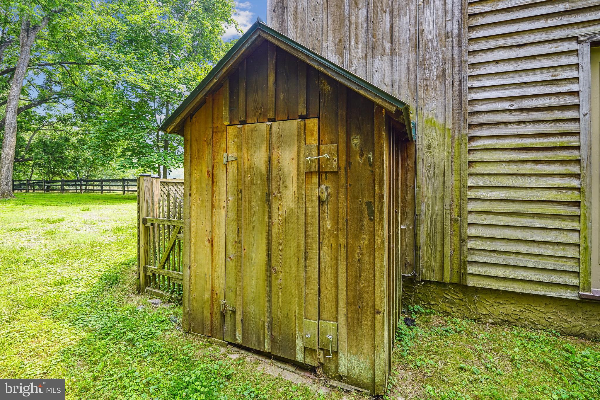 18285 Foundry Road Purcellville, VA 20132 - Photo 49 of 53 a view of a backyard with plants