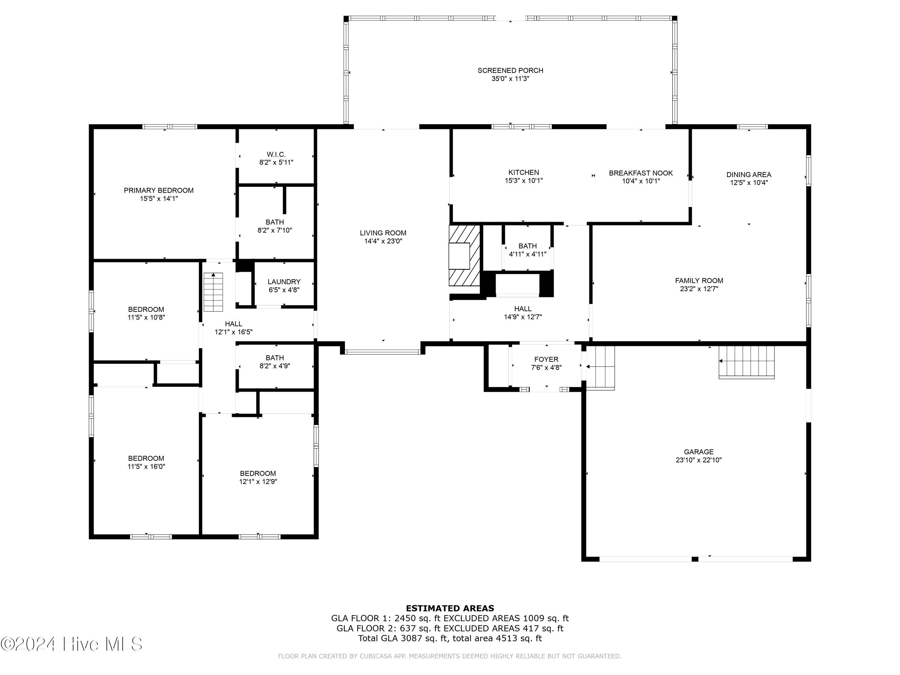 1015 Beech Tree Road Jacksonville, NC 28546 - Photo 55 of 56 Floor Plan 1