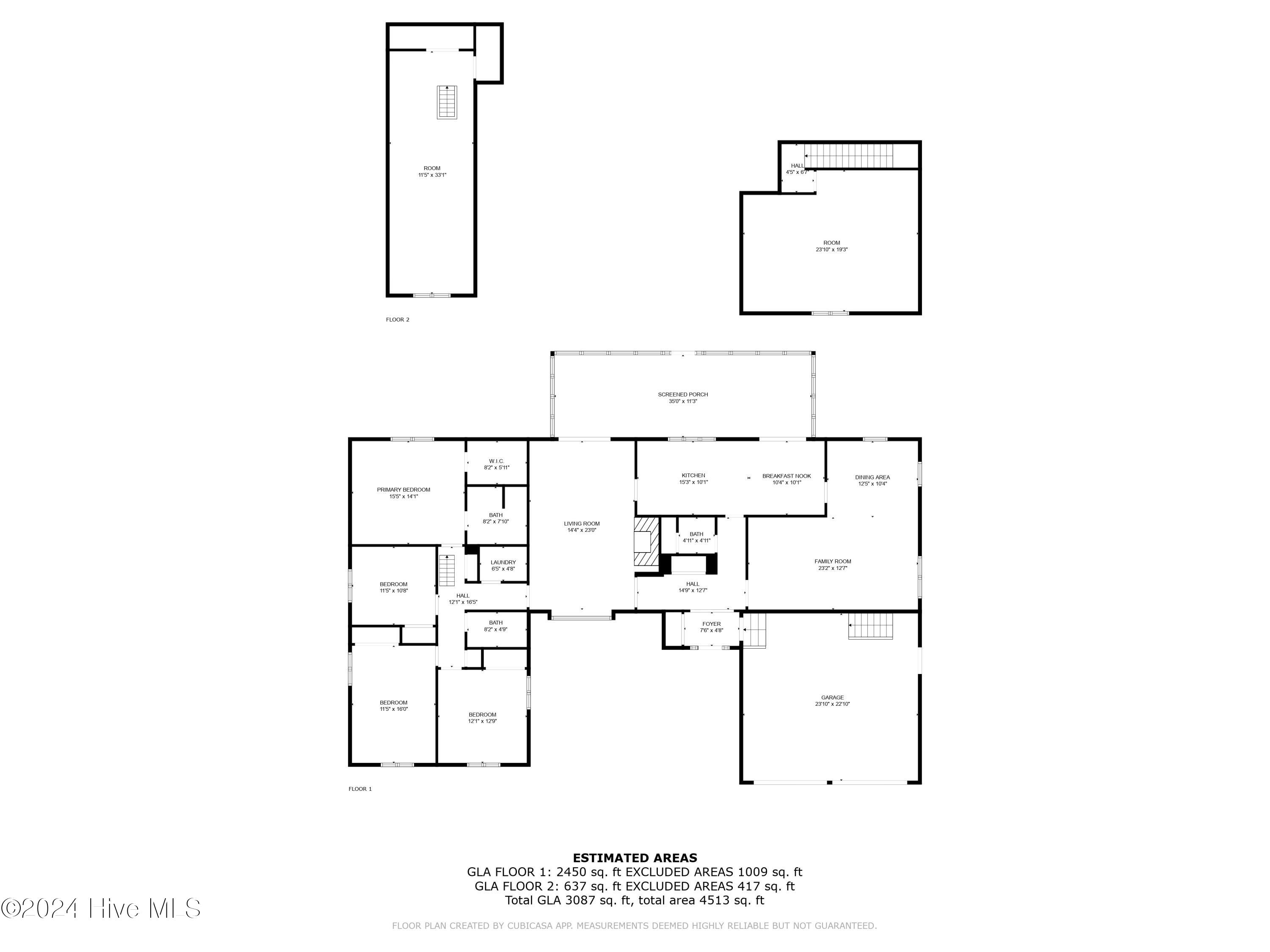 1015 Beech Tree Road Jacksonville, NC 28546 - Photo 56 of 56 Floor Plan Altogether