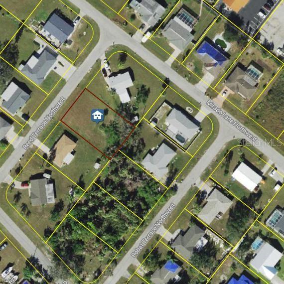 1063 Reed Terrace Northwest Port Charlotte, FL 33948 - Photo 3 of 3 an aerial view of a house