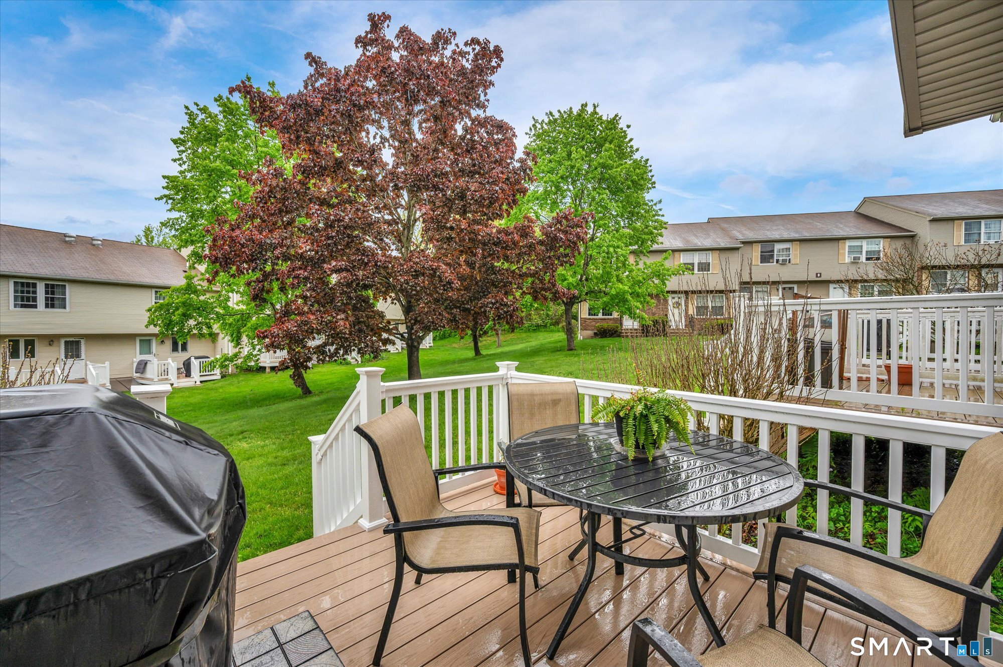 8 Countryside Lane, Unit 5 Middletown, CT 06457 - Photo 30 of 31 Trex deck that overlooks court yard.