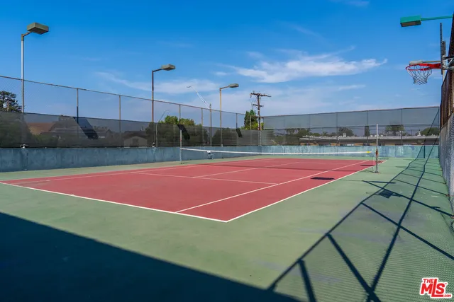 a view of a tennis court