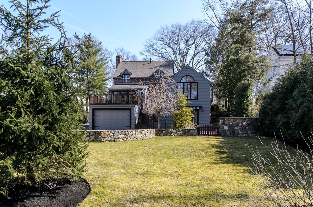 32 Sunset Road Wellesley, MA 02482 - Photo 23 of 23 a large tree in front of the house