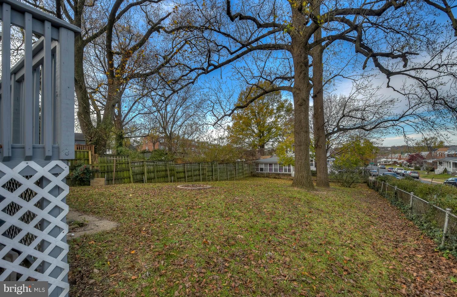 4202 Belle Grove Road Baltimore, MD 21225 - Photo 27 of 31 a view of a yard with a trees
