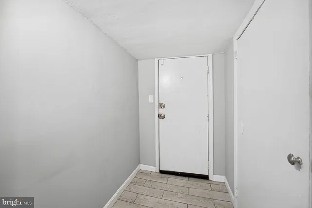 a view of closet area