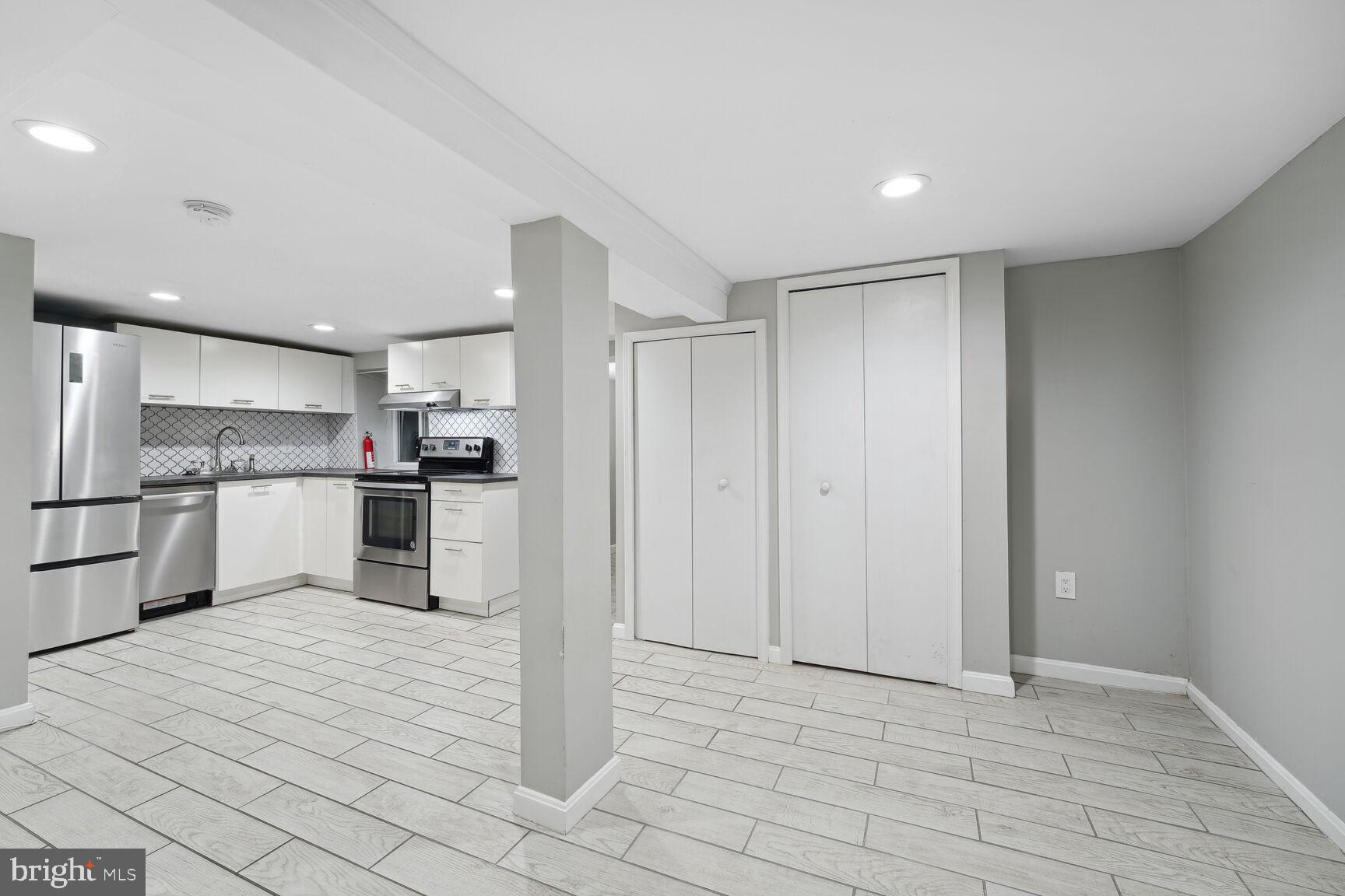 768 Quebec Place Northwest, Unit C Washington, DC 20010 - Photo 9 of 13 a view of kitchen refrigerator and cabinets