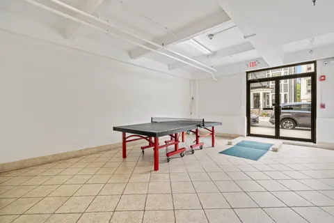 a view of outdoor space with seating