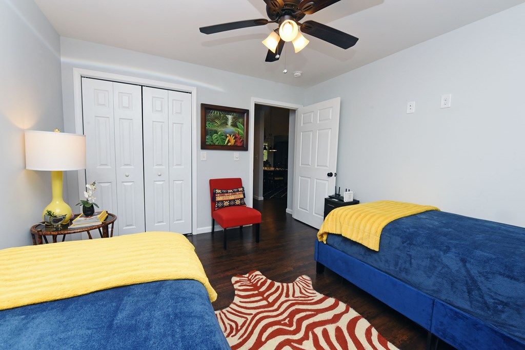 54 Linda Lane Blue Ridge, GA 30513 - Photo 28 of 59 a bed room with a bed and a couch