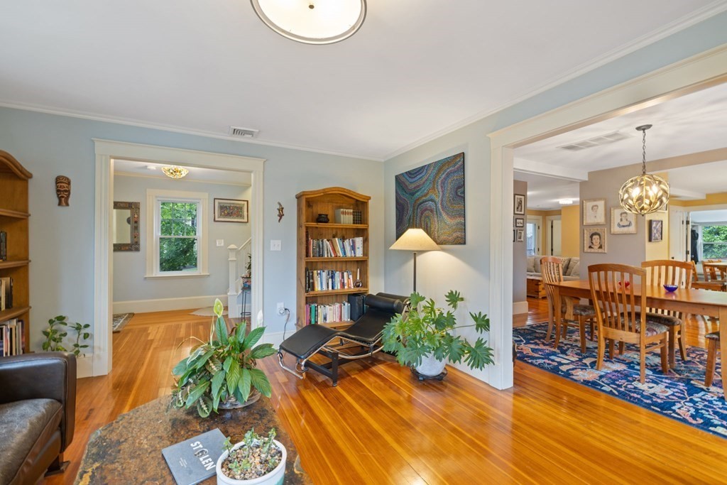 5 Belfry Terrace Lexington, MA 02421 - Photo 7 of 40 a view of a livingroom with furniture window and wooden floor