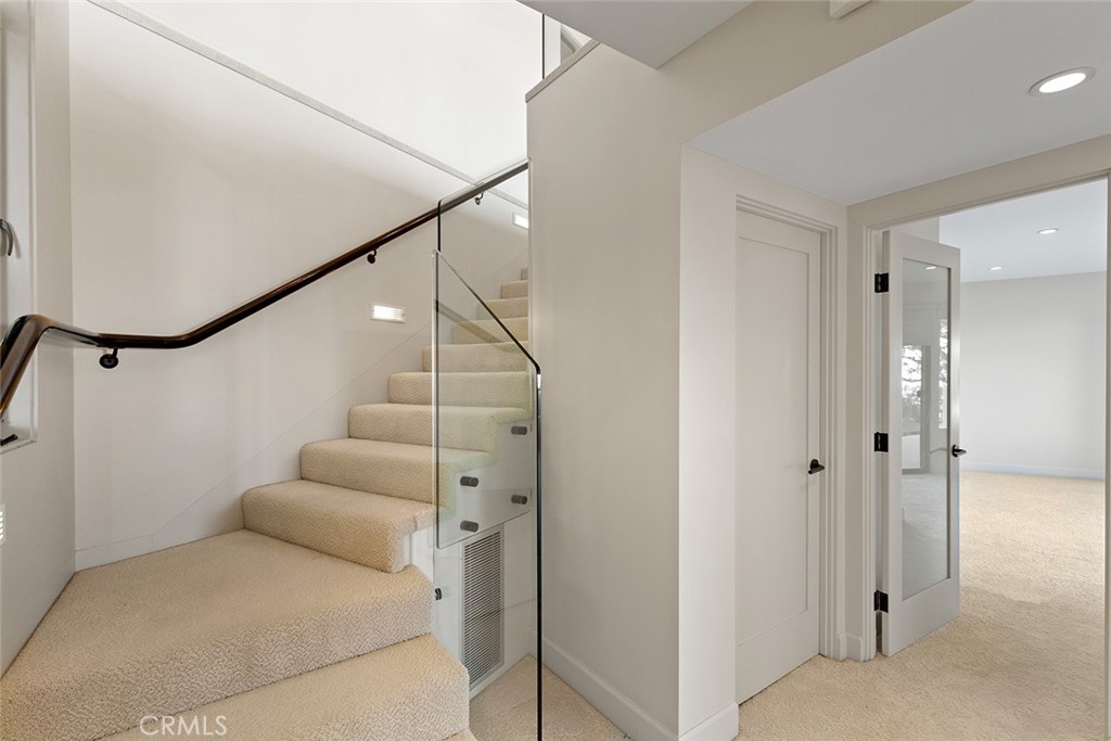 1503 Emerald Bay Laguna Beach, CA 92651 - Photo 21 of 32 a view of hallway with stairs