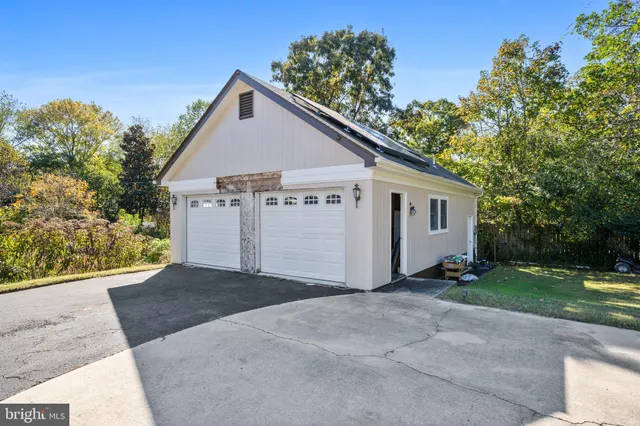 a view of a room with wooden roof