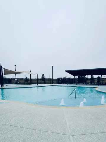 a view of a swimming pool