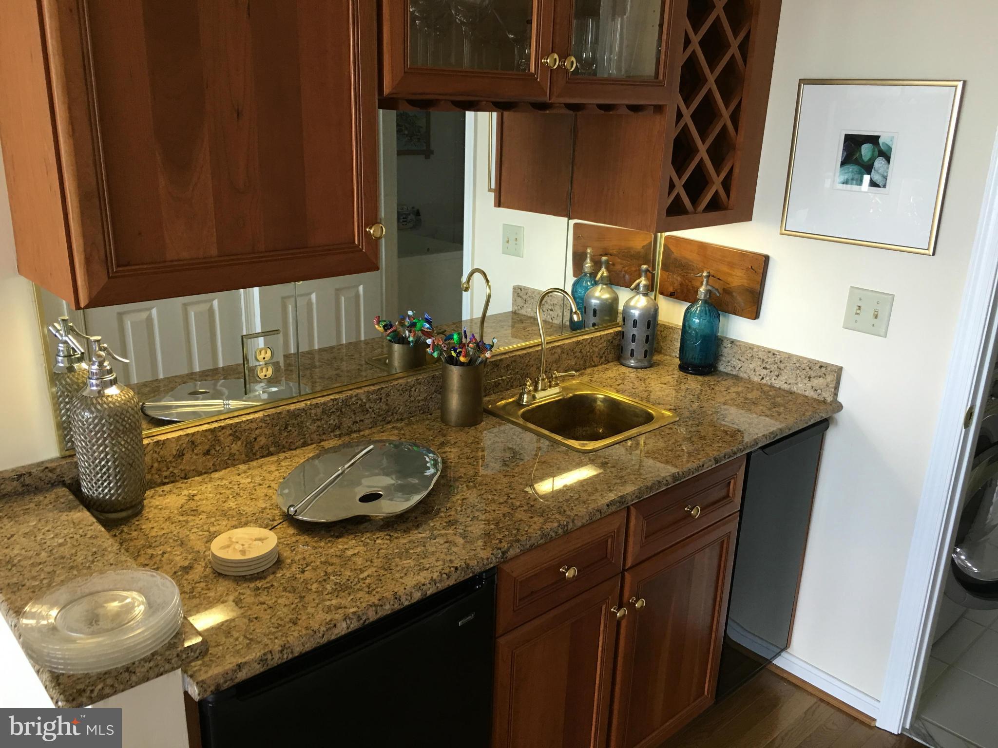 1 Bayview Road, Unit 12B Betterton, MD 21610 - Photo 9 of 15 Wet Bar in Sitting Rm/BR. Water views. SUNSETS!