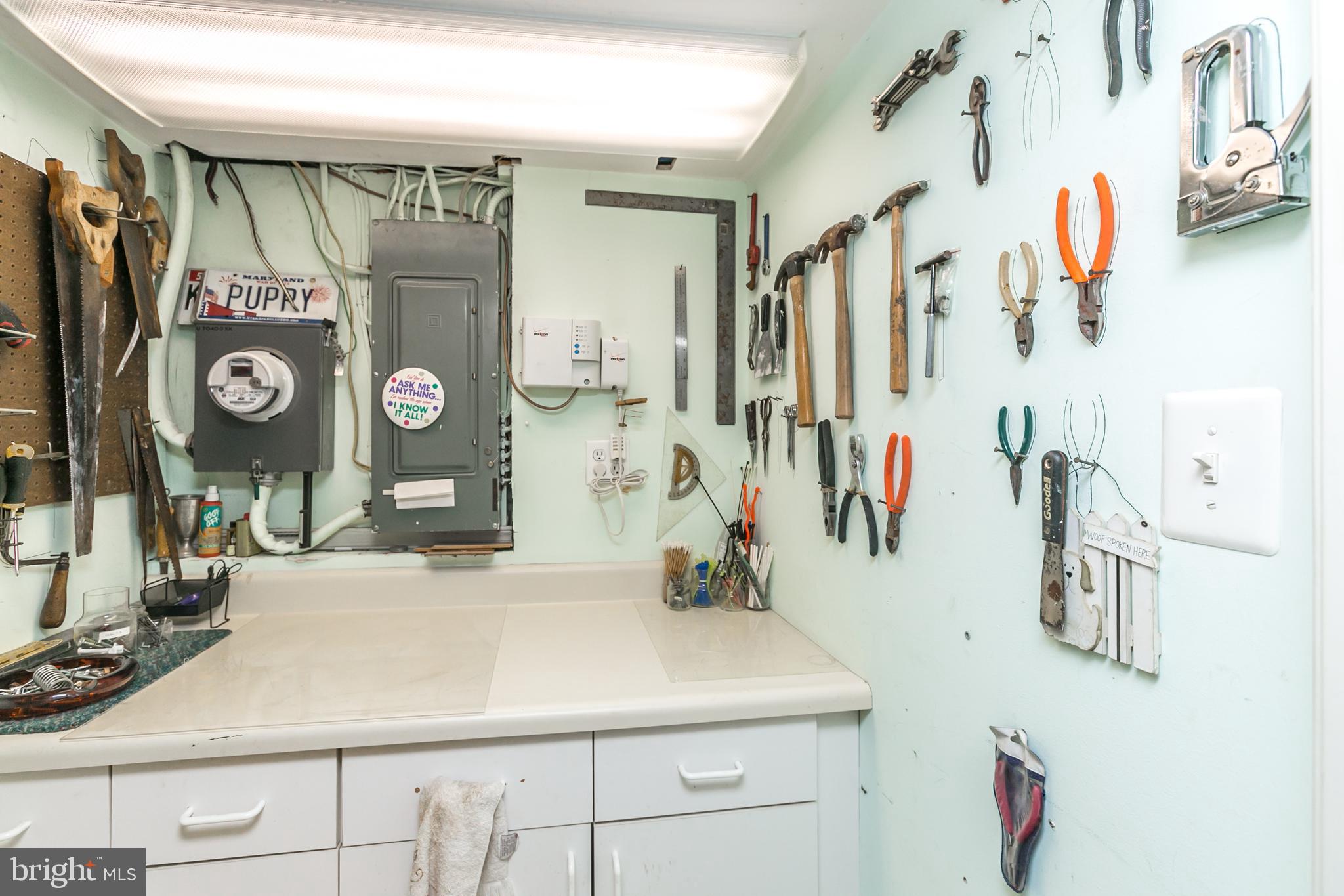 611 Piccadilly Road Baltimore, MD 21204 - Photo 34 of 41 Lower level workshop