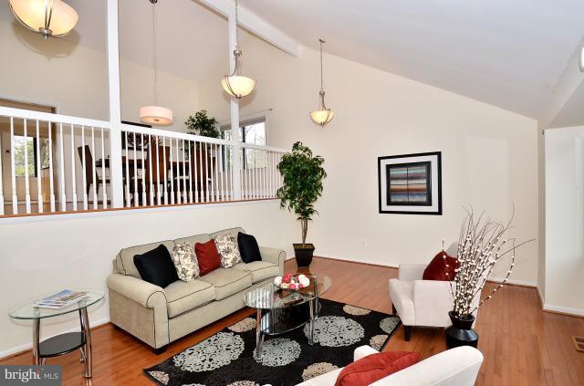 7307 Hooking Road McLean, VA 22101 - Photo 25 of 29 a living room with furniture and a potted plant
