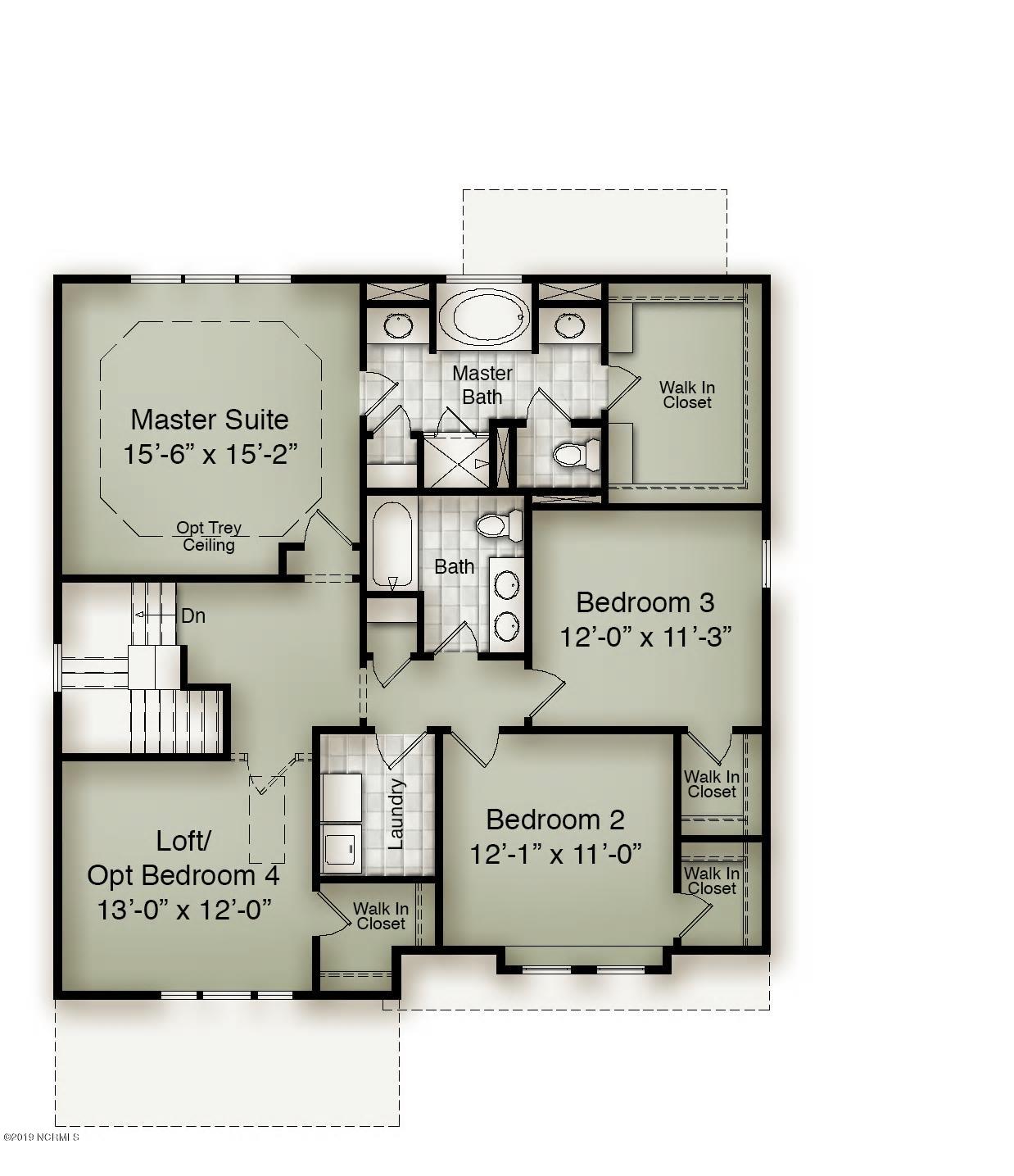 120 Hampton Drive Holly Ridge, NC 28445 - Photo 55 of 55 floorplan 2
