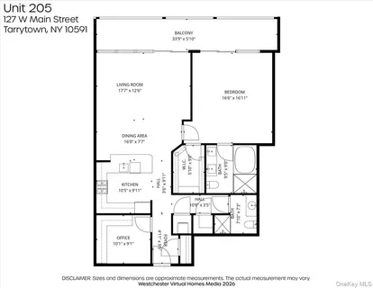 $1,199,000 | 127 West Main Street, Unit 205, Tarrytown, NY 10591