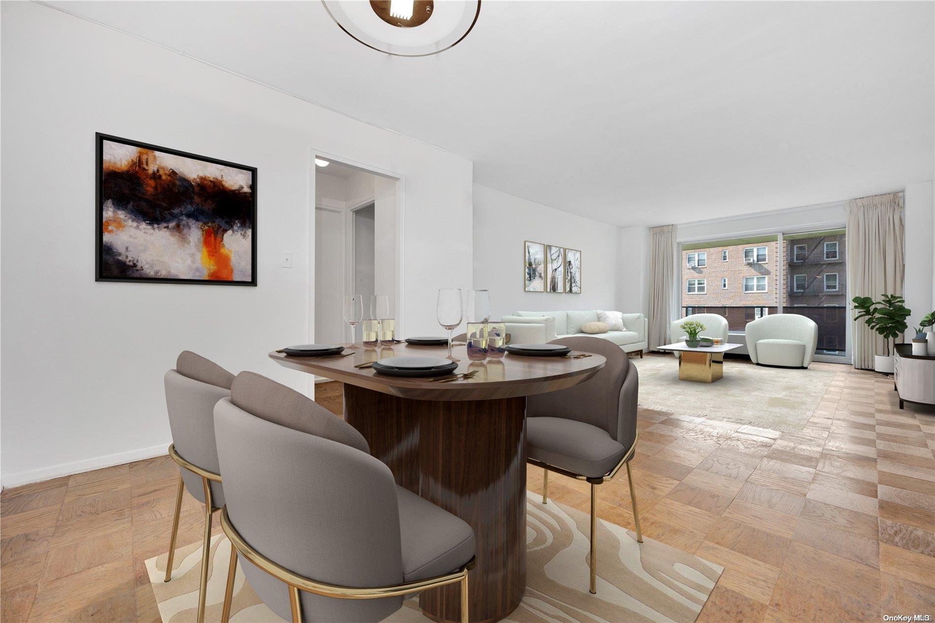 110-11 Queens Boulevard, Unit F4 Queens, NY 11375 - Photo 8 of 28 Dining Room/Living Room