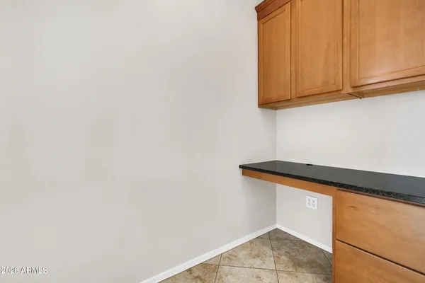 a close view of utility room