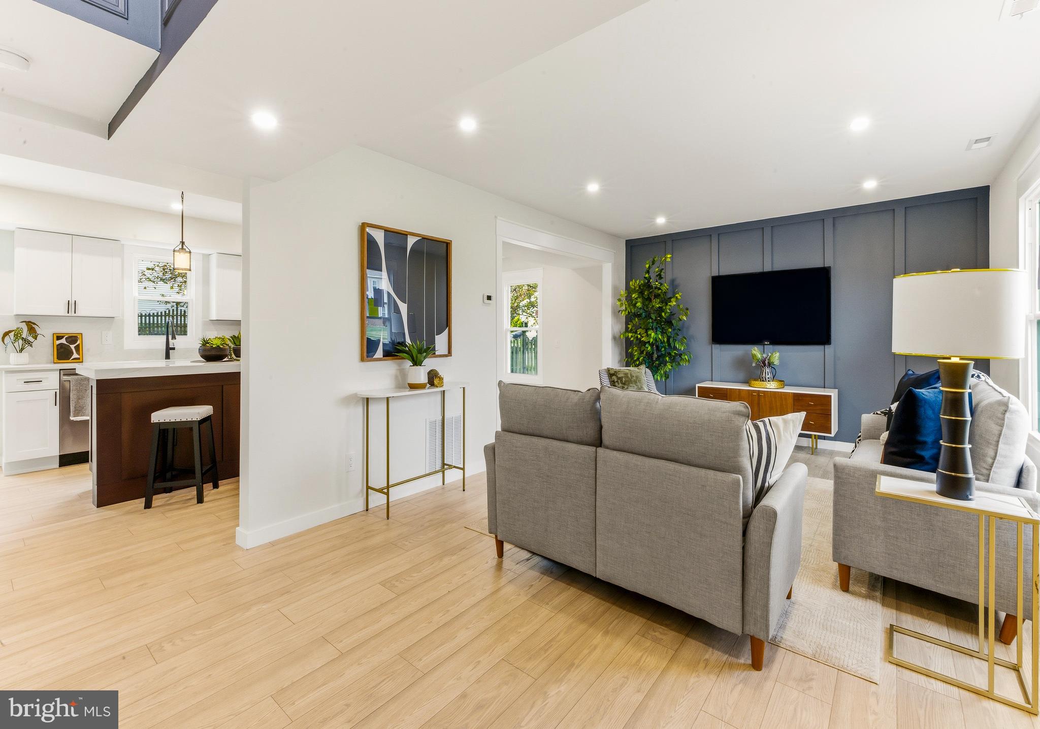 8 Michele Court Sewell, NJ 08080 - Photo 4 of 29 a living room with furniture and a flat screen tv