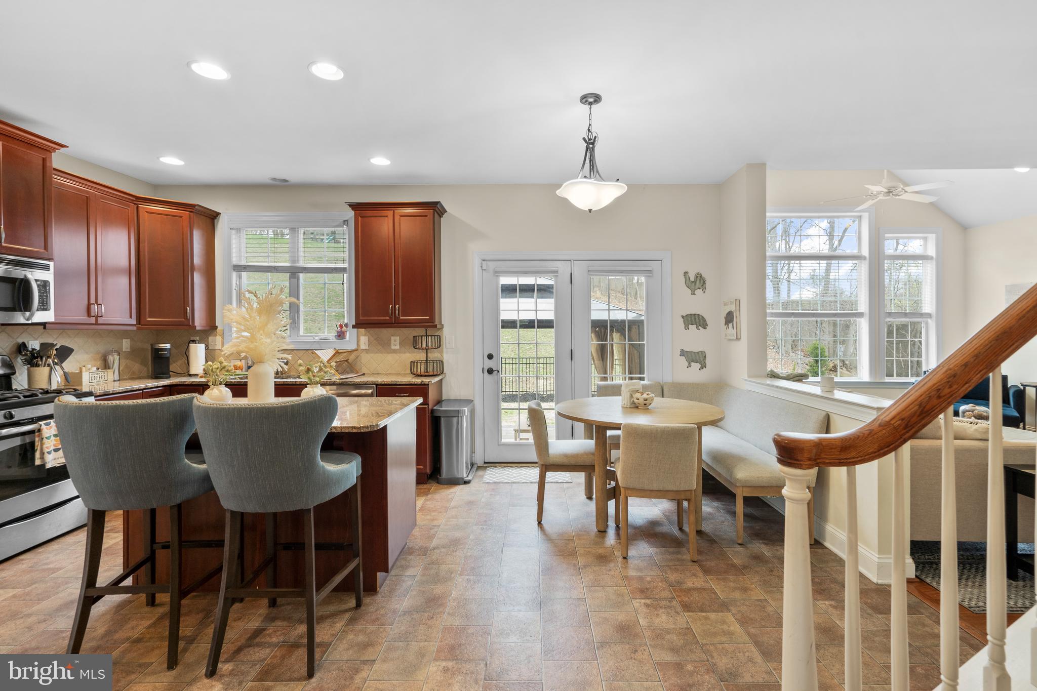 776 Barry Drive Springfield, PA 19064 - Photo 14 of 44 a view of a dining room with furniture window and outside view