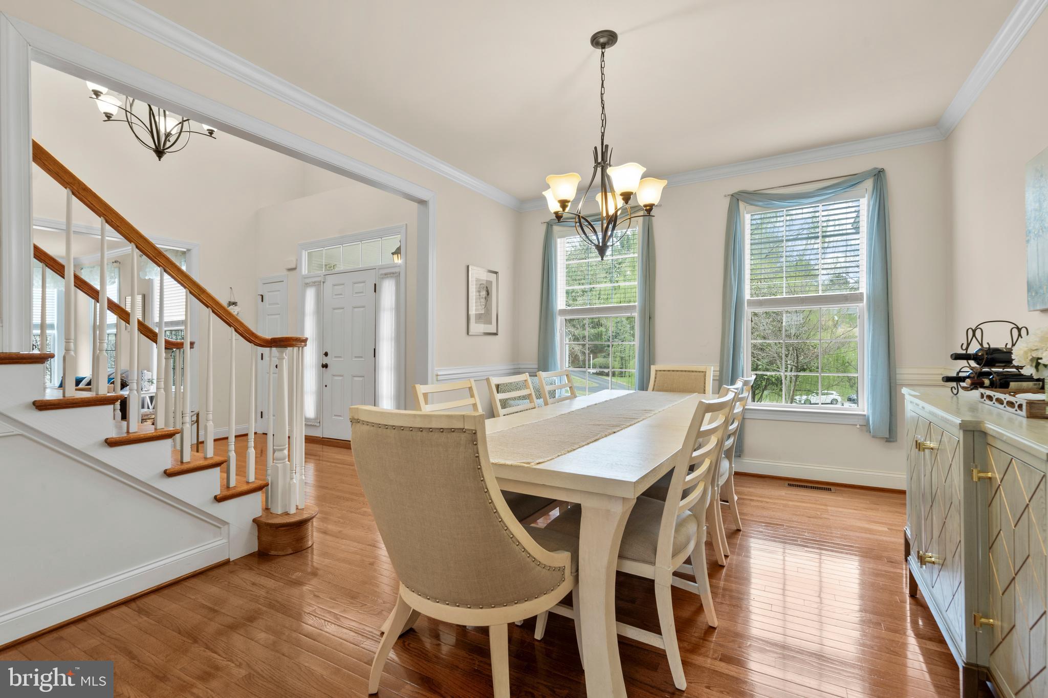 776 Barry Drive Springfield, PA 19064 - Photo 19 of 44 a view of a dining room with furniture window and wooden floor