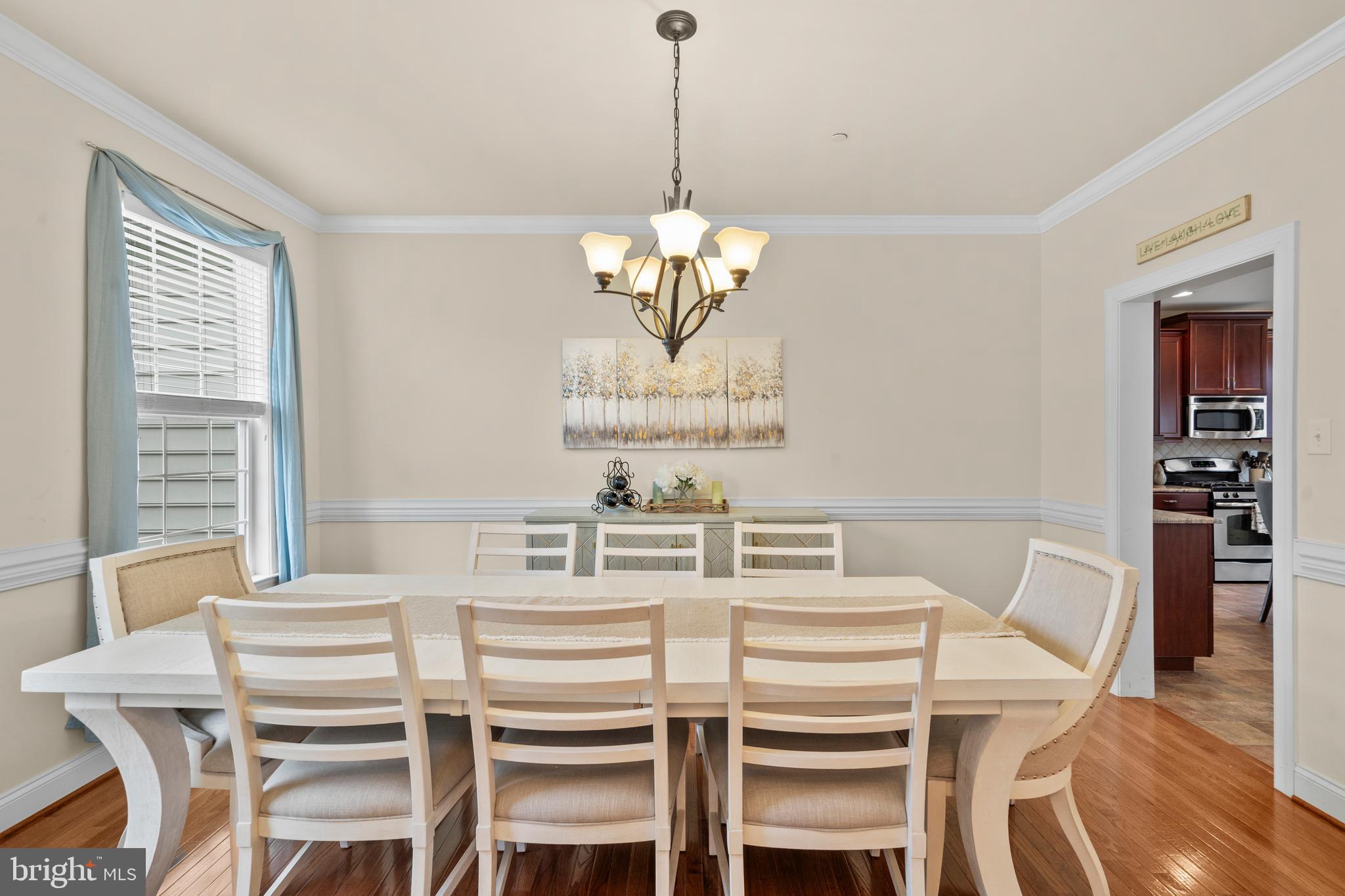 776 Barry Drive Springfield, PA 19064 - Photo 20 of 44 a view of a dining room with furniture window and wooden floor