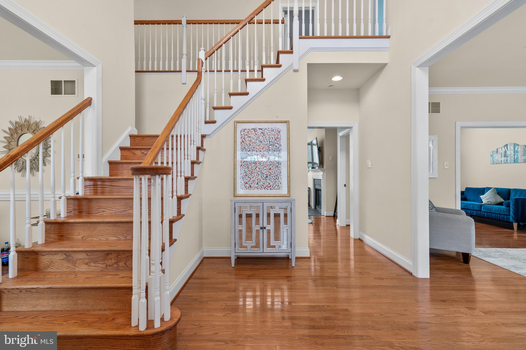 776 Barry Drive Springfield, PA 19064 - Photo 4 of 44 a view of entryway and hall with wooden floor