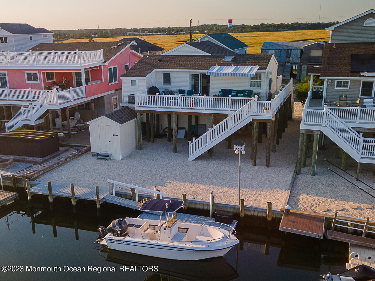 337 Kingfisher Road Tuckerton, NJ 08087 - Photo 30 of 41 a terrace of a house with outdoor seating