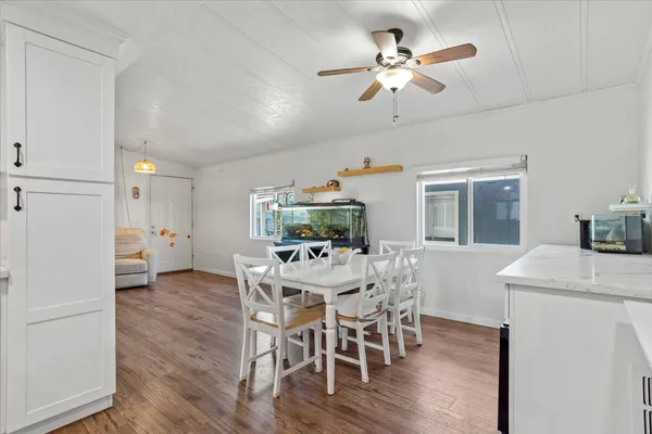 a room with storage and utility