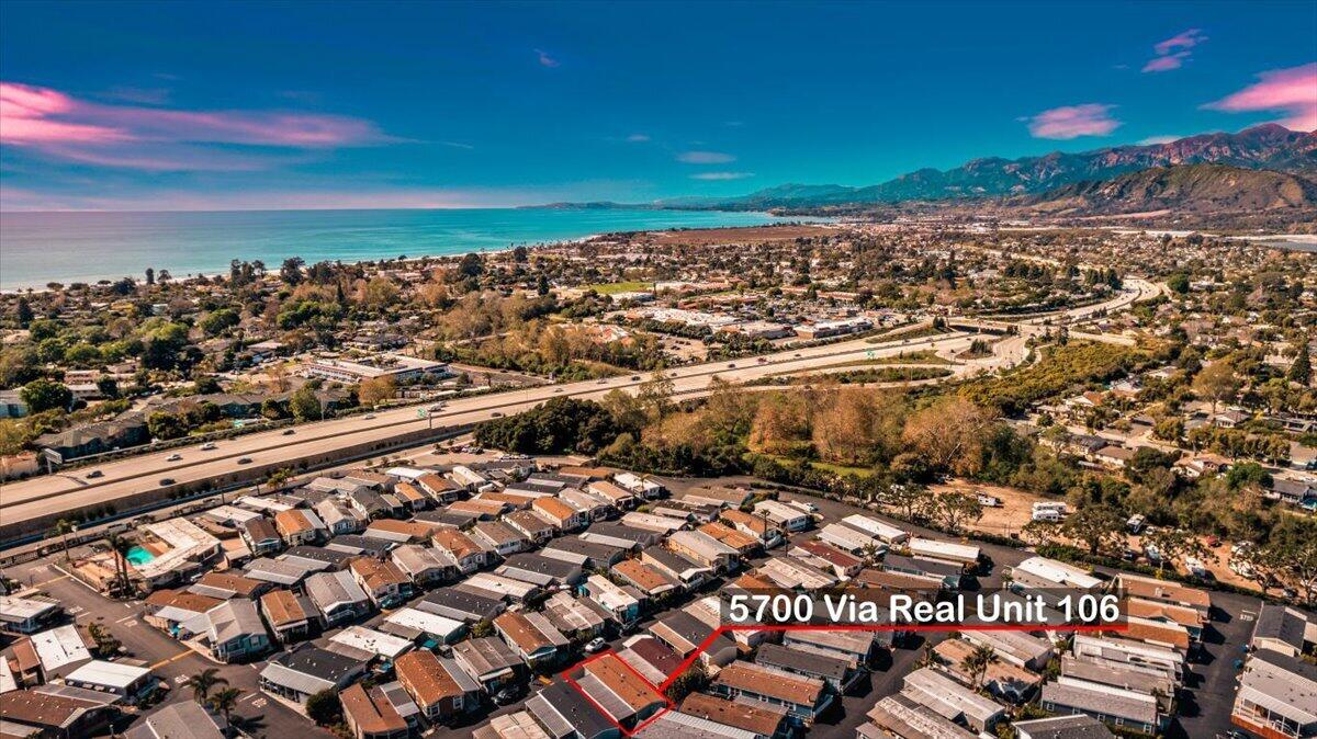 5700 Via Real, Unit 106 Carpinteria, CA 93013 - Photo 26 of 26 an aerial view of multiple house